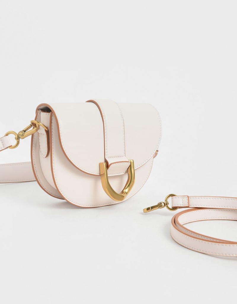 Genți De Șa Charles & Keith Mini Gabine Roz | 785GDTUCA