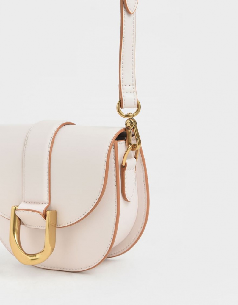 Genți De Șa Charles & Keith Mini Gabine Roz | 785GDTUCA