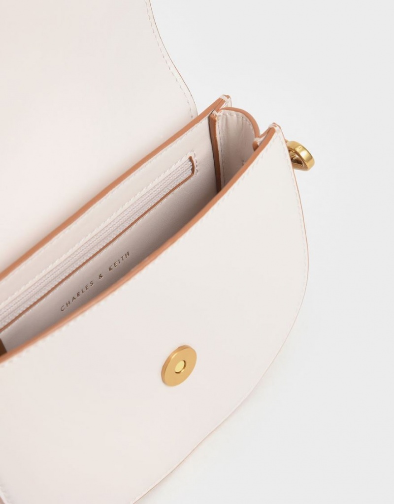 Genți De Șa Charles & Keith Mini Gabine Roz | 785GDTUCA
