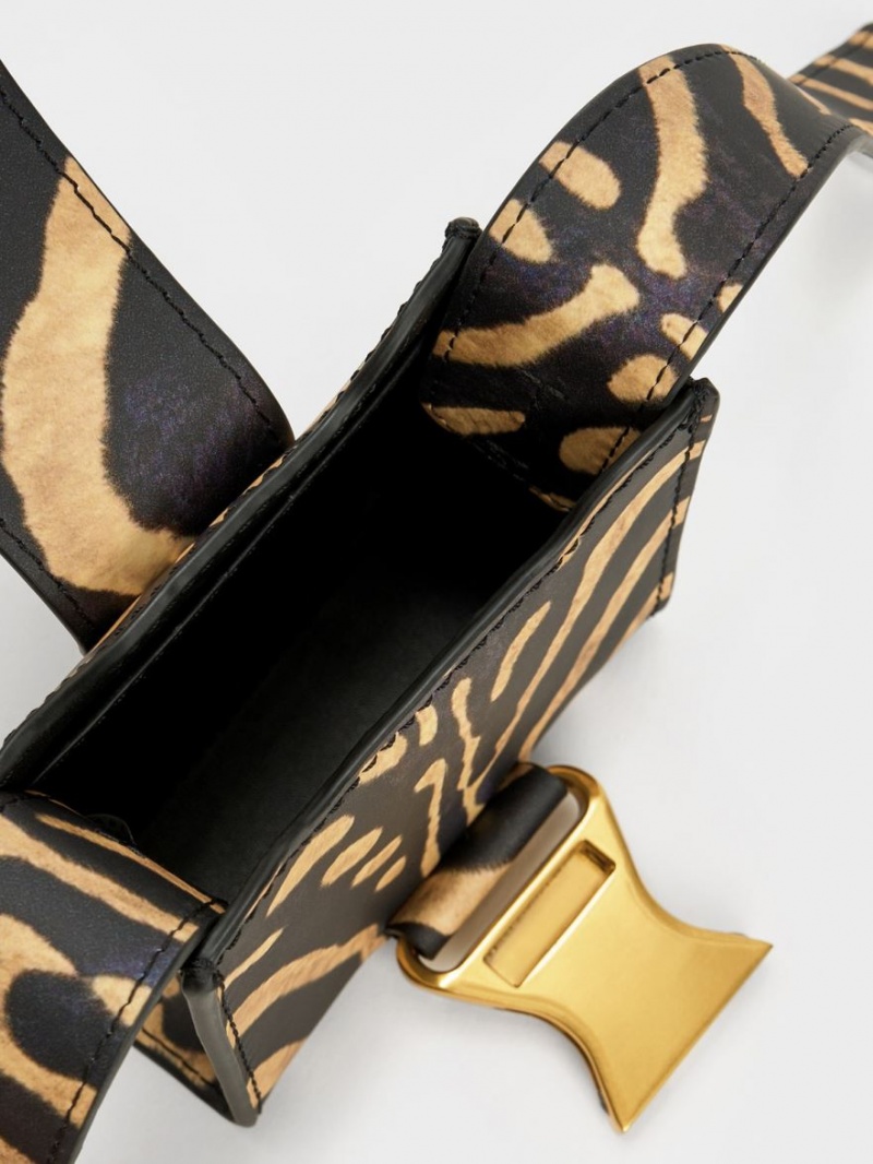 Genti Mini Charles & Keith Ivy Top Handle Colorati | 293BEGKQO