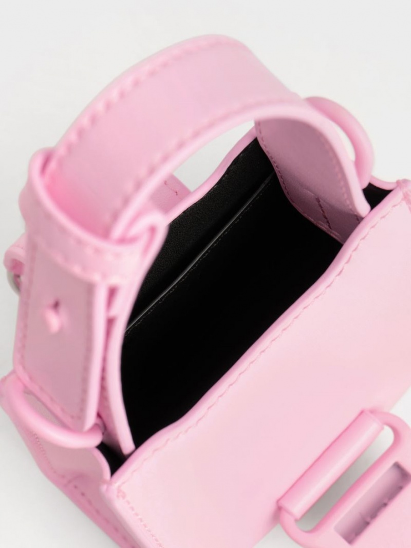 Genti Mini Charles & Keith Ivy Top Handle Roz | 145XHJUVK