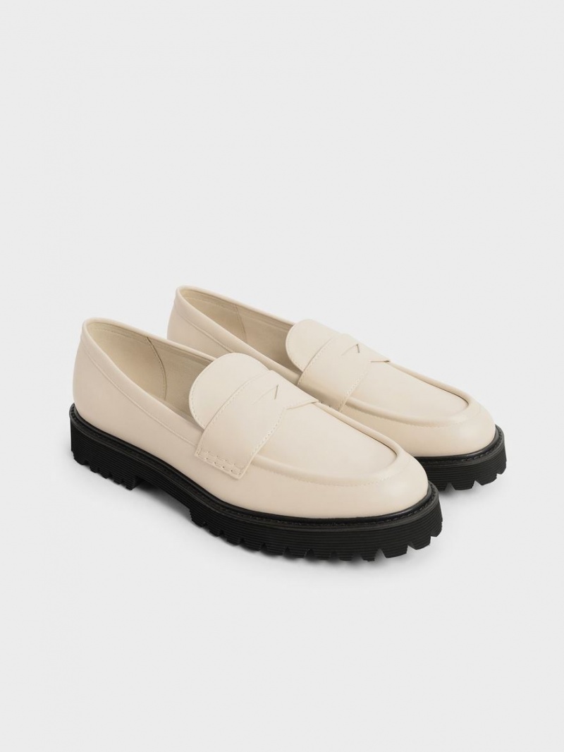 Mocasini Charles & Keith Grosolan Penny Albi | 493JWDAVN