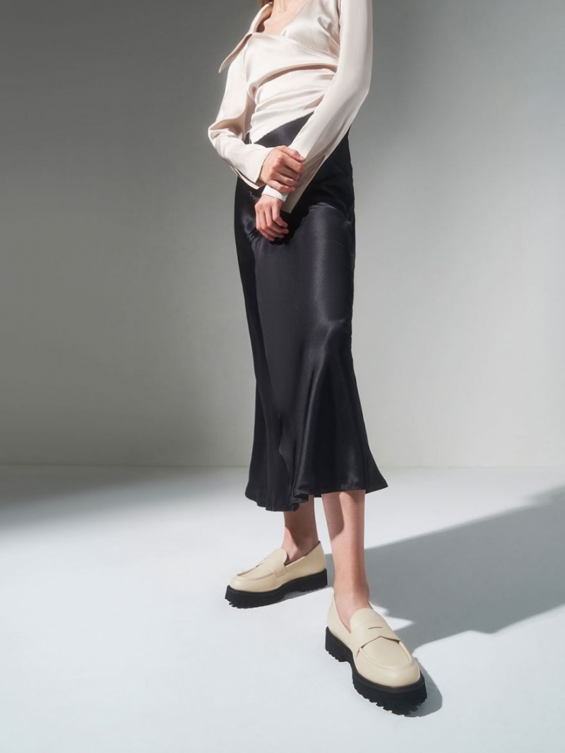 Mocasini Charles & Keith Grosolan Penny Albi | 493JWDAVN