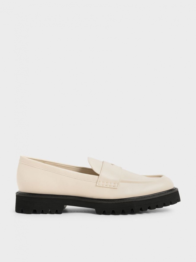 Mocasini Charles & Keith Grosolan Penny Albi | 493JWDAVN