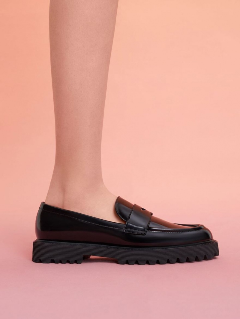 Mocasini Charles & Keith Grosolan Penny Negrii | 850XPLQVC