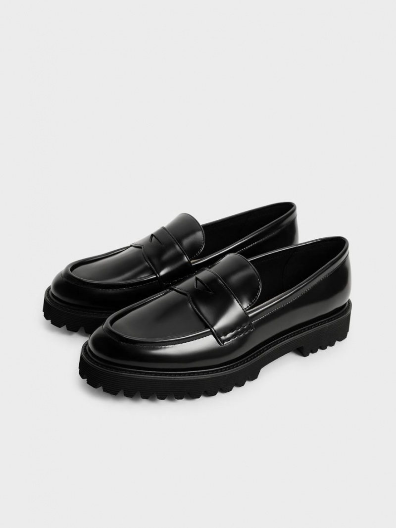 Mocasini Charles & Keith Grosolan Penny Negrii | 850XPLQVC
