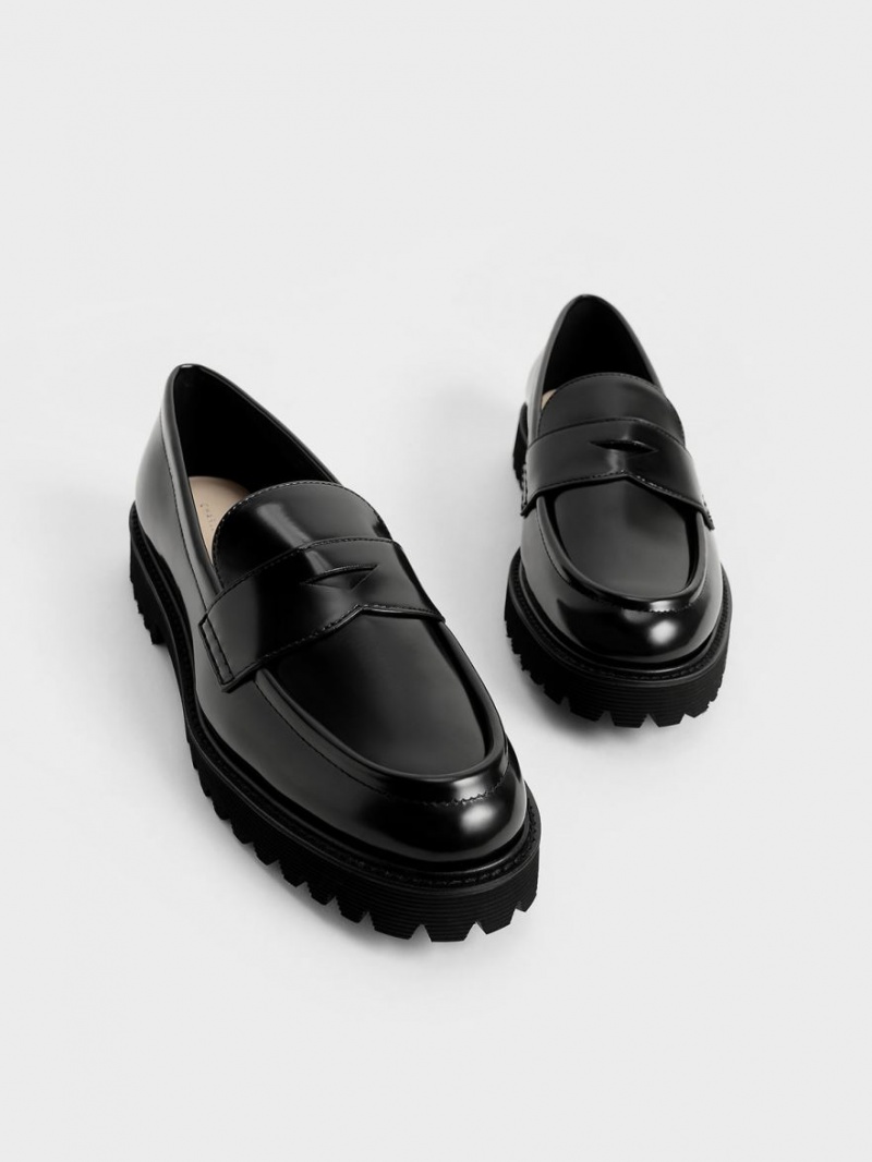 Mocasini Charles & Keith Grosolan Penny Negrii | 850XPLQVC