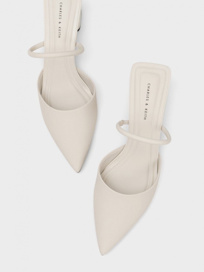 Mules Charles & Keith Block Heel Albi | 412JPKIFA