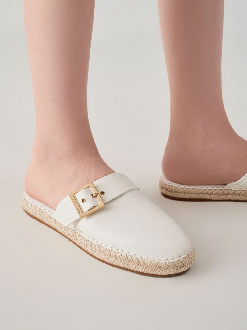 Mules Charles & Keith Buckled Espadrile Albi | 760RQNTXD