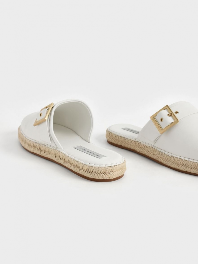 Mules Charles & Keith Buckled Espadrile Albi | 760RQNTXD