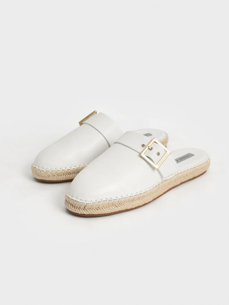 Mules Charles & Keith Buckled Espadrile Albi | 760RQNTXD
