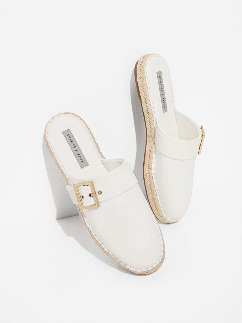 Mules Charles & Keith Buckled Espadrile Albi | 760RQNTXD