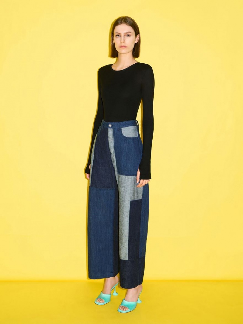 Mules Charles & Keith Celestine Sculptural Heel Turcoaz | 764CJGRYN