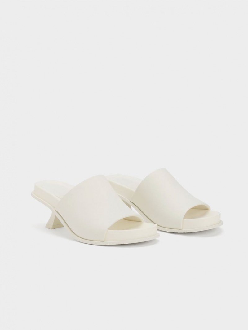 Mules Charles & Keith Clio Slant Heel Albi | 589OCAZQK