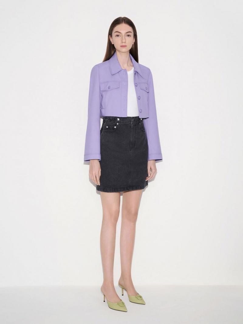 Mules Charles & Keith Gabine Piele Verzi | 983SGEWBU