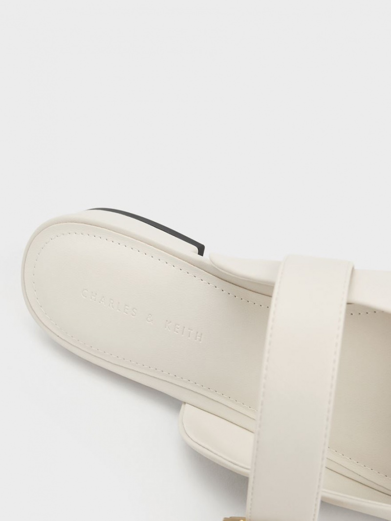 Mules Charles & Keith Lacuita Pearl Cu Catarama Mary Jane Colorati | 604VXEQBW