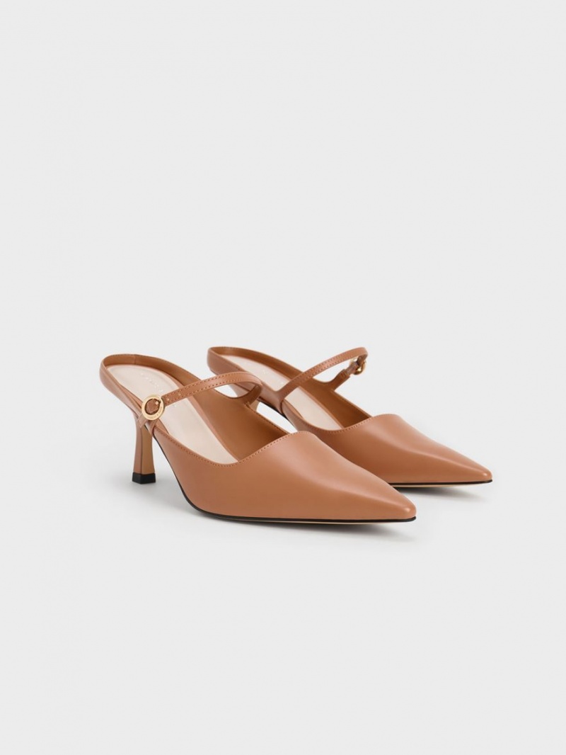 Mules Charles & Keith Mary Jane Toc Maro | 231NTXWIH