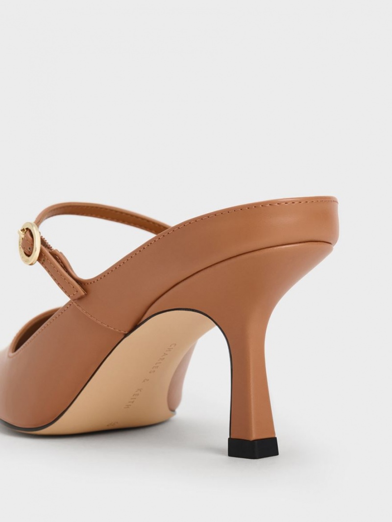 Mules Charles & Keith Mary Jane Toc Maro | 231NTXWIH