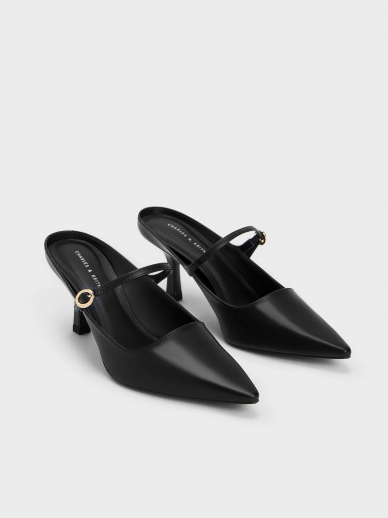 Mules Charles & Keith Mary Jane Toc Negrii | 680KWOVFH