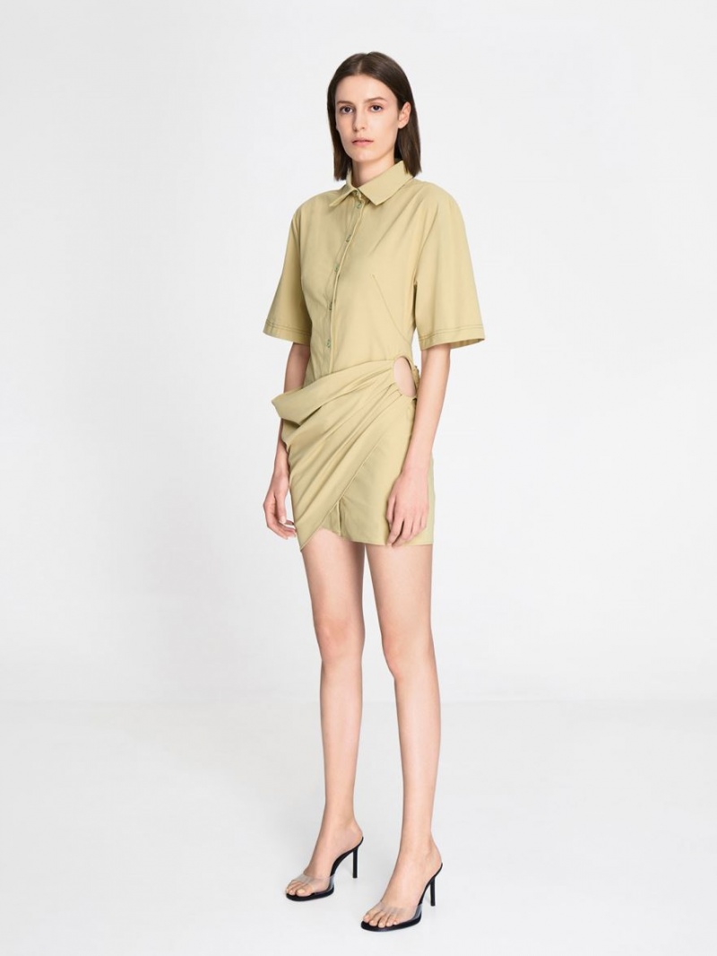 Mules Charles & Keith See-Through Cylindrical Heel Negrii | 109LAEYCQ