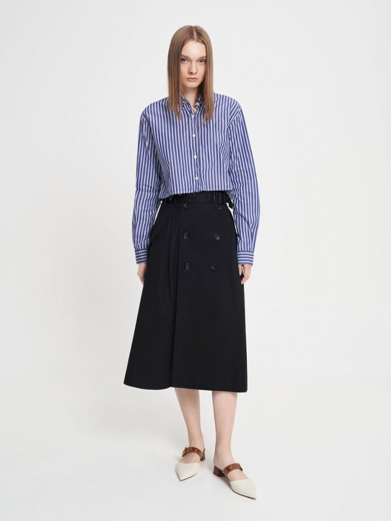 Mules Charles & Keith Sepphe Cut-Out Tweed Toc Colorati | 246NRJZUD