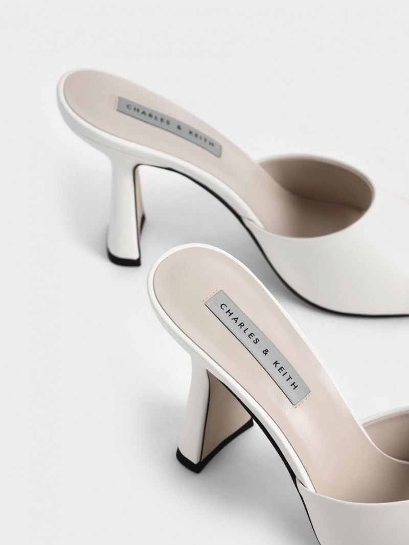 Mules Charles & Keith Square Bombeu Toc Albi | 549UXKVMS