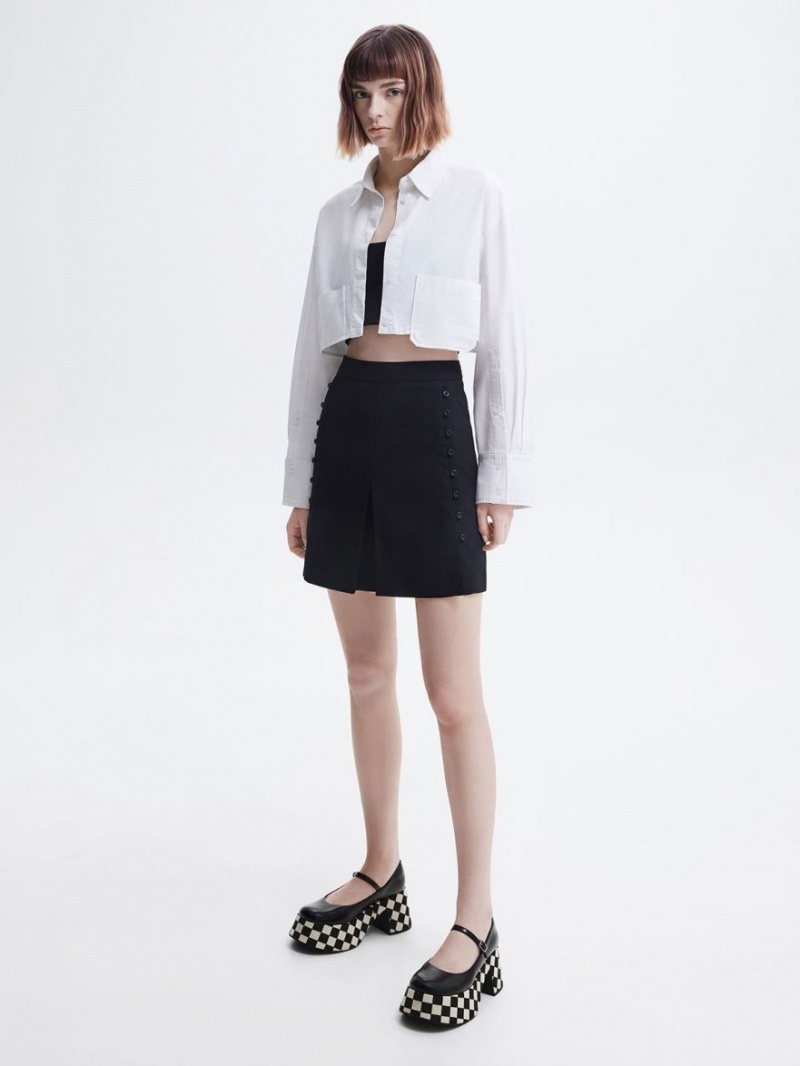 Pantofi Mary Jane Charles & Keith Checkered Platforma Colorati | 102LWDAHR