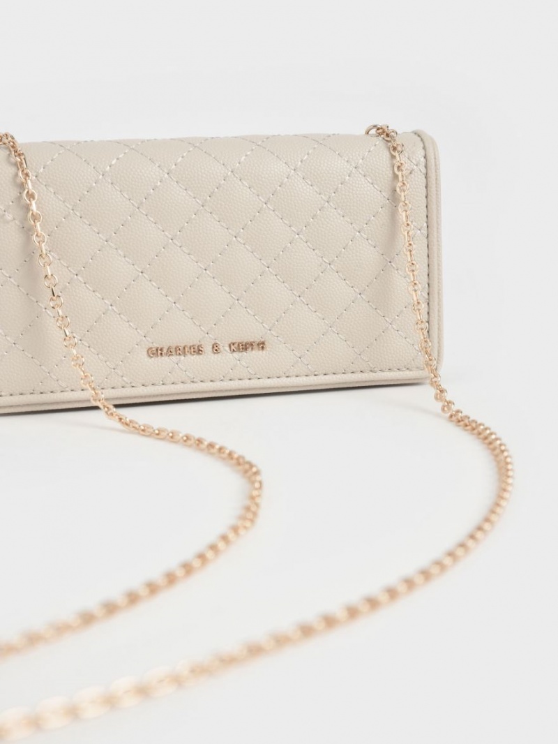 Pouches Charles & Keith Matlasat Albi | 150FJOGUM