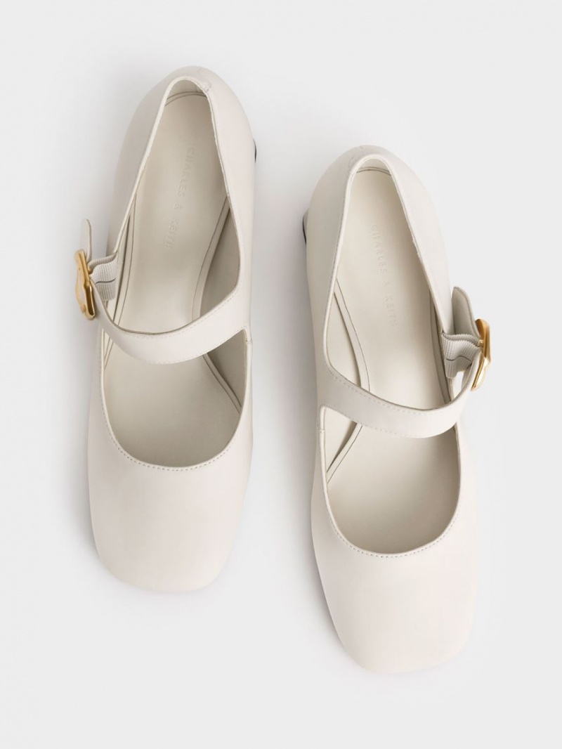 Pumps Charles & Keith Buckled Mary Jane Albi | 694BSAJXE