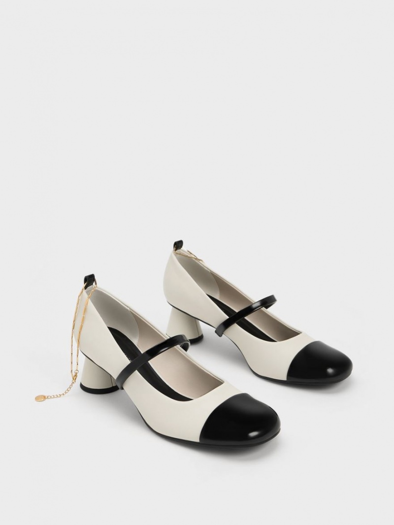 Pumps Charles & Keith Delicate Chain-Link Mary Jane Albi | 146EYPLFI