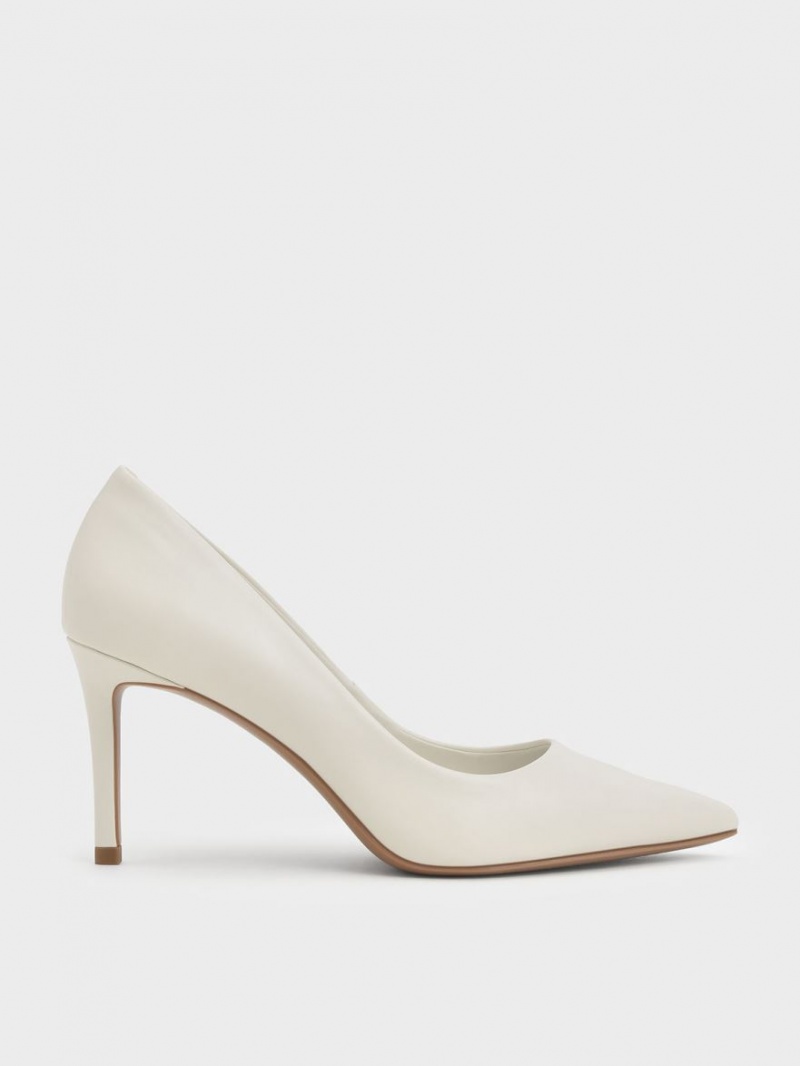 Pumps Charles & Keith Emmy Pointed-Bombeu Albi | 389LKDJFW