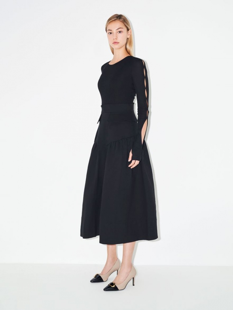 Pumps Charles & Keith Gabine Piele Bombeu-Cap Bej | 543AGPOXQ