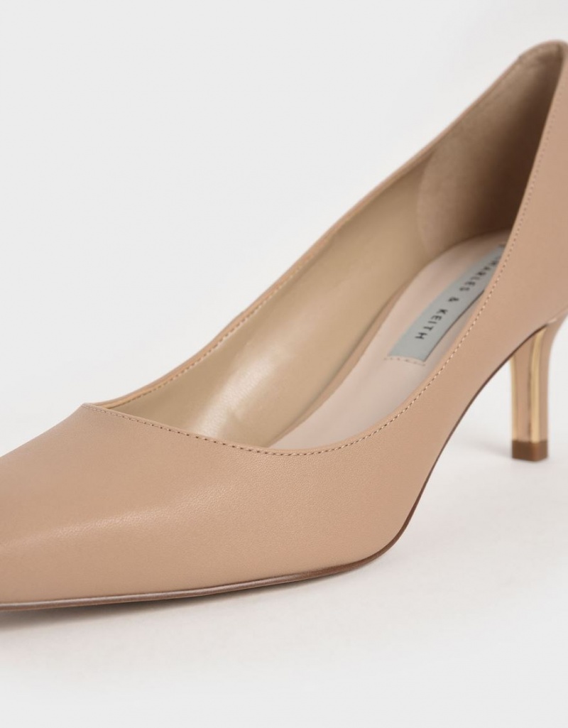 Pumps Charles & Keith Pointed Bombeu Maro | 985JFLGAD