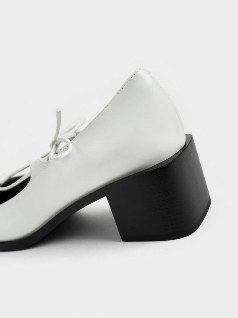 Pumps Charles & Keith Ribbon-Tie Mary Jane Albi | 394EYPRFX