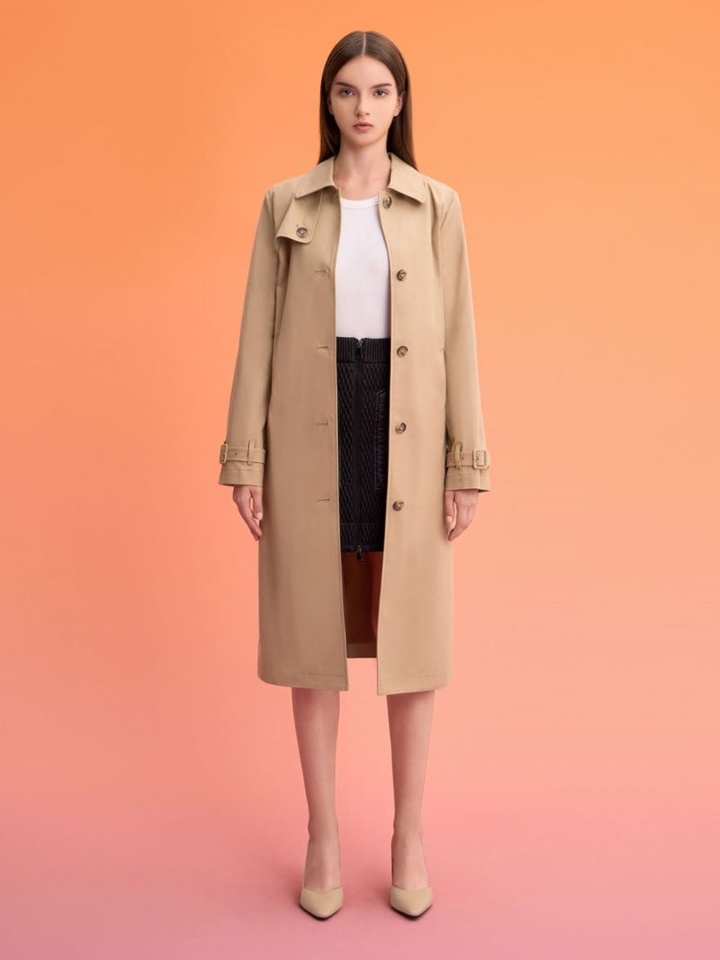 Pumps Charles & Keith Tapered Square-Bombeu Bej | 972OXUBFY