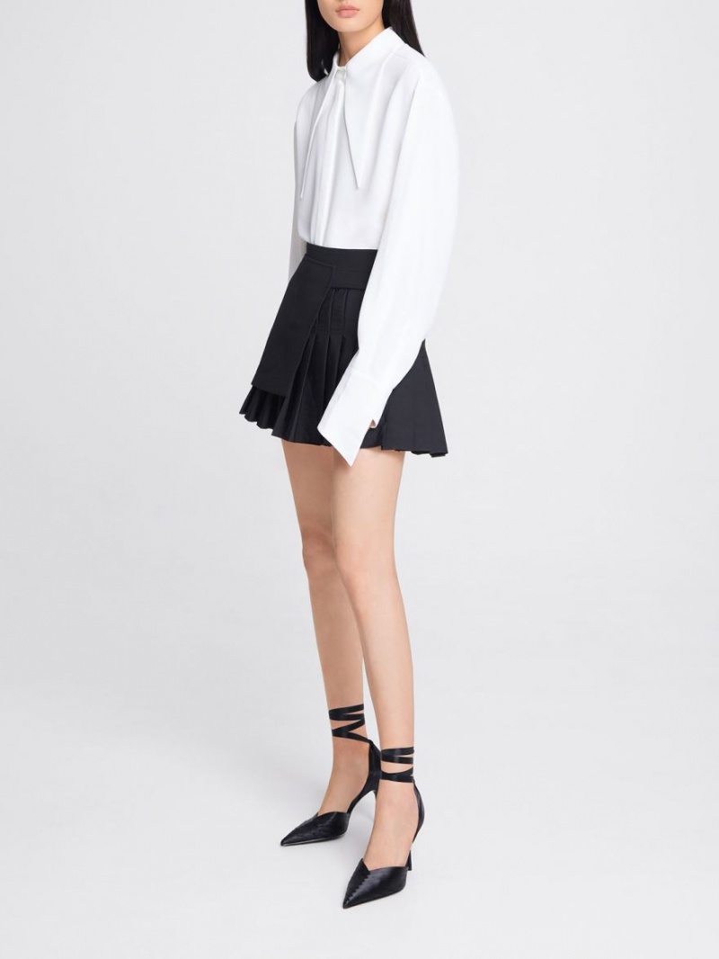 Pumps Charles & Keith Tie-Around D'Orsay Negrii | 629VUTFLX