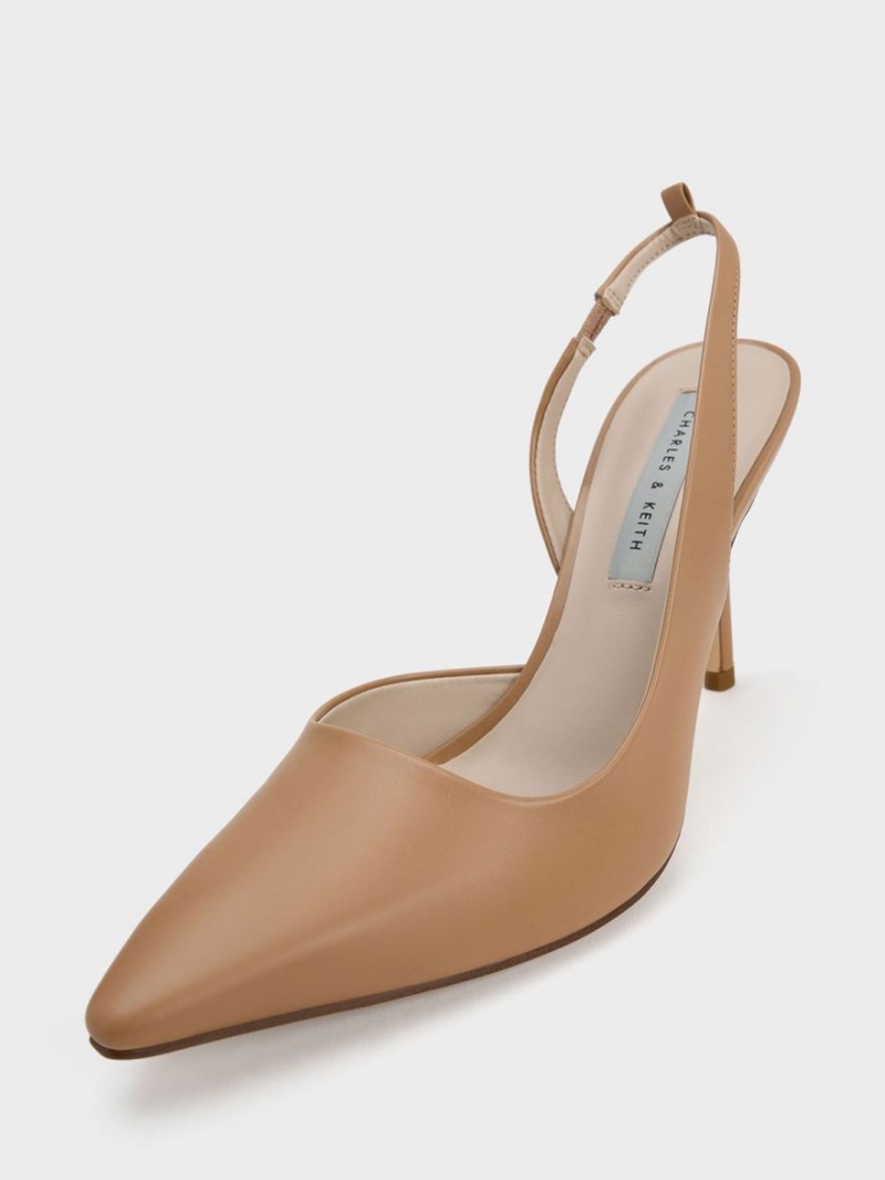 Pumps Charles & Keith Tie-Around Slingback Maro | 239QJVETS
