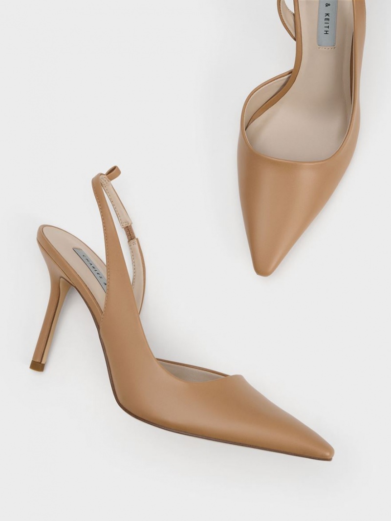 Pumps Charles & Keith Tie-Around Slingback Maro | 239QJVETS