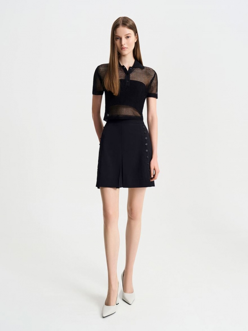 Pumps Charles & Keith Trapeze Heel Pointed-Bombeu Albi | 675DJQZMA