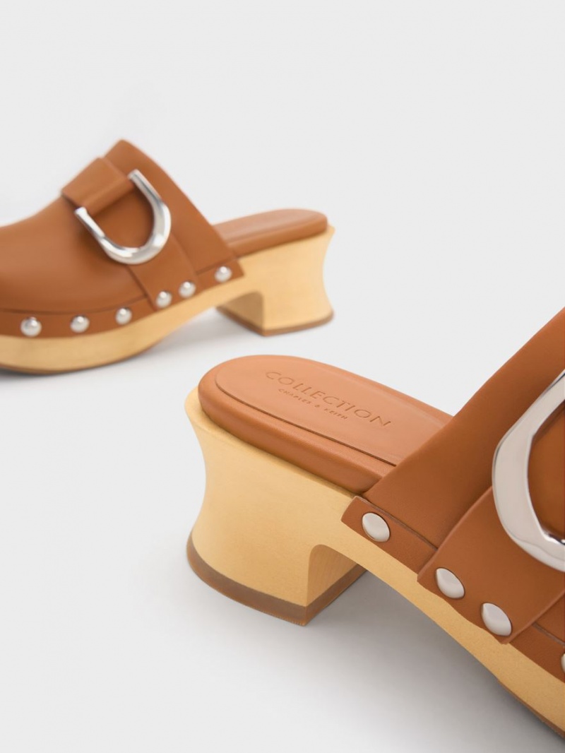 Saboti Charles & Keith Gabine Studded Piele Maro | 312FMGJXN
