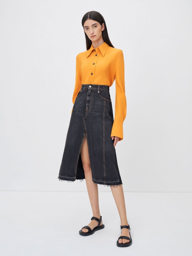 Sandale Cu Curea Charles & Keith Back Negrii | 284UAKRWI