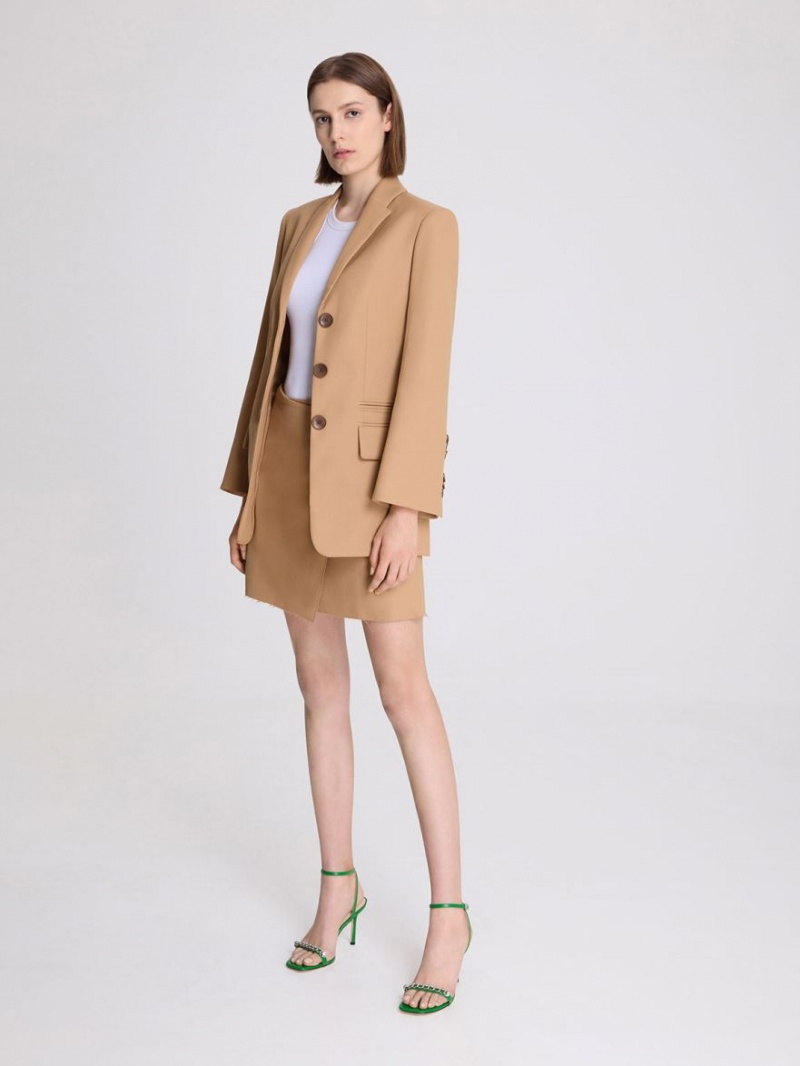 Sandale Cu Curea Charles & Keith Chain-Embellished Ankle Verzi | 170UBWVPH