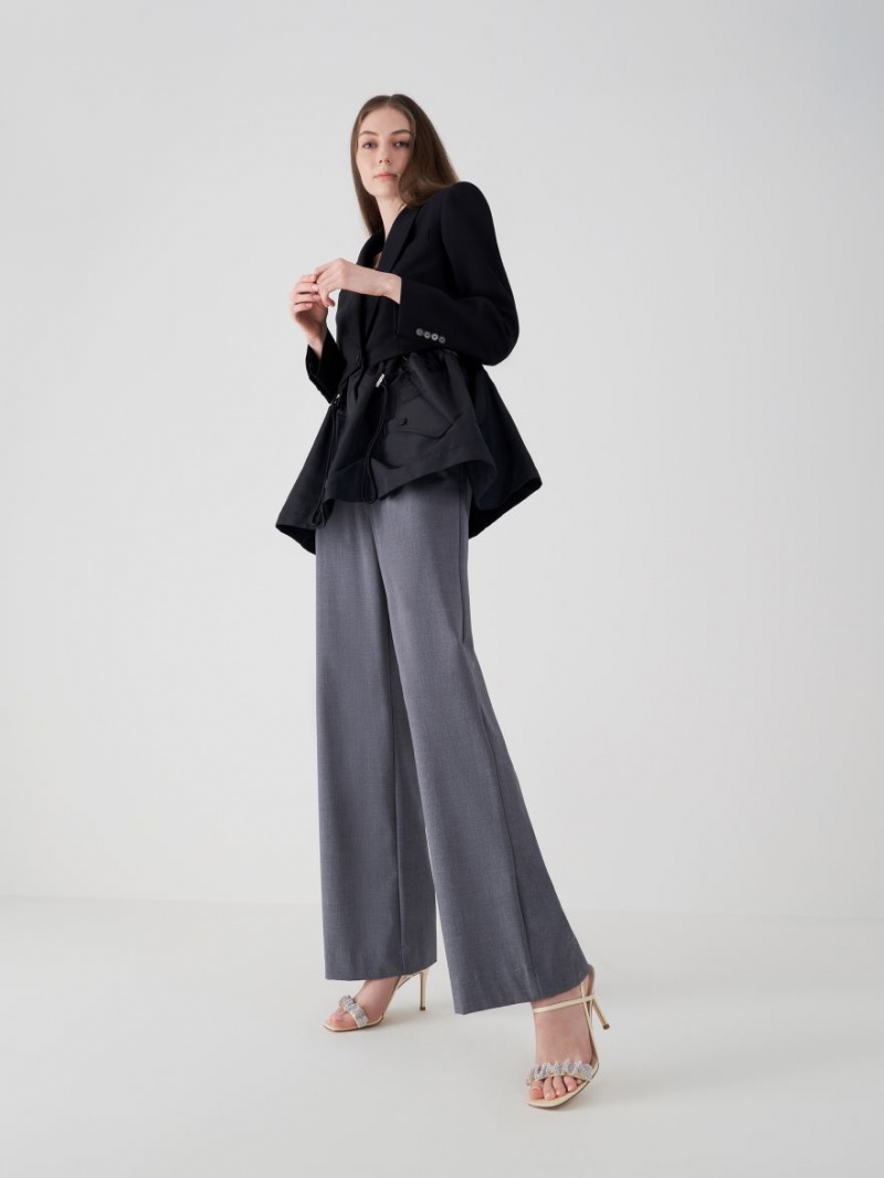 Sandale cu Toc Charles & Keith Gem-Embellished Satin Stiletto Galbeni | 140ZXNWPK